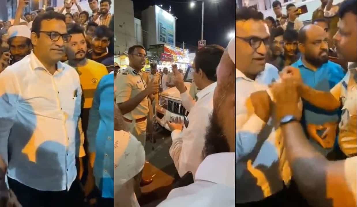 ಕಲಬುರಗಿ: ಜೆಡಿಎಸ್ ಮುಖಂಡ ಮತ್ತು ಪೊಲೀಸ್ ಕಮಿಷನರ್ ನಡುವೆ ವಾಗ್ವಾದ, ನಾಸೀರ್ ಹುಸೇನ್ ವಿರುದ್ಧ ದೂರು ದಾಖಲು ಕಲಬುರಗಿ: ಜೆಡಿಎಸ್ ಮುಖಂಡ ಮತ್ತು ಪೊಲೀಸ್ ಕಮಿಷನರ್ ನಡುವೆ ವಾಗ್ವಾದ, ನಾಸೀರ್ ಹುಸೇನ್ ವಿರುದ್ಧ ದೂರು ದಾಖಲು