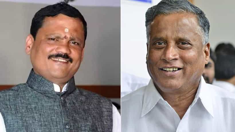 ವರುಣಾ ರಣತಂತ್ರ: ಬಿಎಸ್ ಯಡಿಯೂರಪ್ಪ ಆಪ್ತ ಕಾಪು ಸಿದ್ದಲಿಂಗಸ್ವಾಮಿಯನ್ನ ಭೇಟಿಯಾದ ವಿ ಸೋಮಣ್ಣ