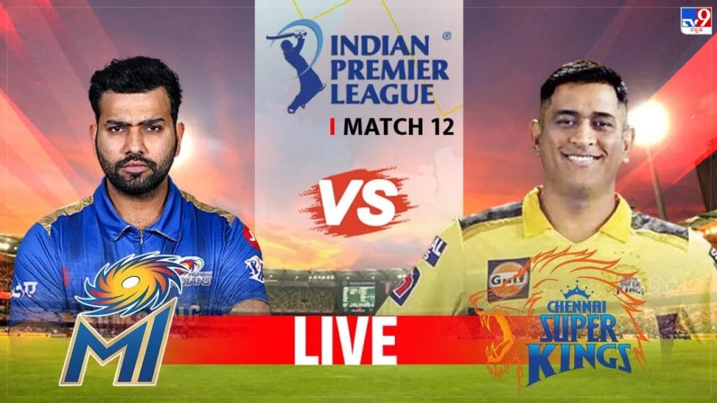 MI vs CSK Live Score Chennai Super Kings vs Mumbai Indians IPL 2023 match scorecard online in Kannada