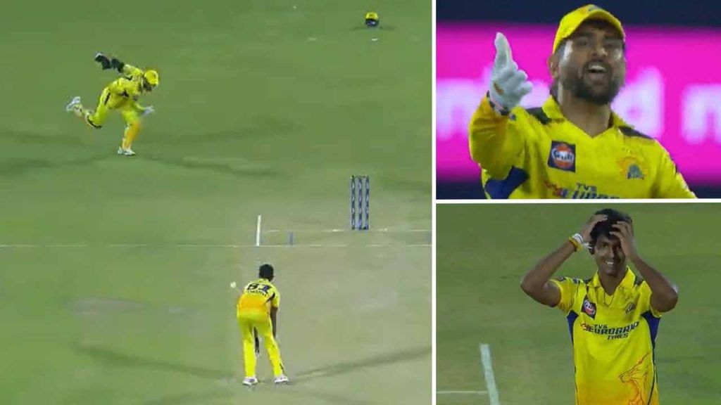 MS Dhoni Angry RR vs CSK