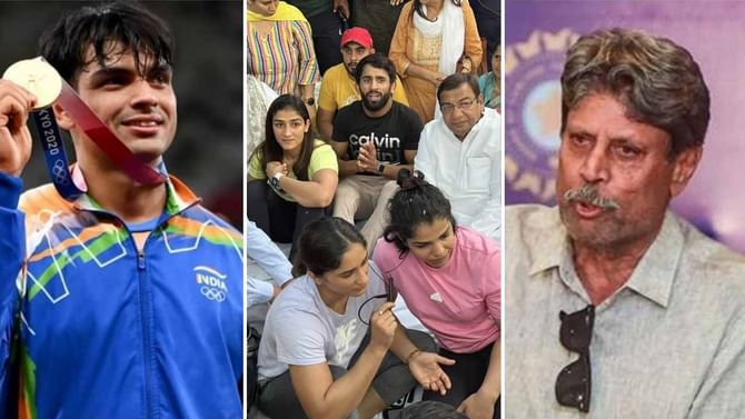 Neeraj Chopra: ನಮ್ಮ ಅಥ್ಲೀಟ್ಗಳು ಬೀದಿಗಿಳಿದಿರುವುದು ನೋವುಂಟು ಮಾಡಿದೆ: ಕುಸ್ತಿಪಟುಗಳಿಗೆ ಕಪಿಲ್ ದೇವ್, ನೀರಜ್ ಚೋಪ್ರಾ ಸಾಥ್ Neeraj Chopra: ನಮ್ಮ ಅಥ್ಲೀಟ್ಗಳು ಬೀದಿಗಿಳಿದಿರುವುದು ನೋವುಂಟು ಮಾಡಿದೆ: ಕುಸ್ತಿಪಟುಗಳಿಗೆ ಕಪಿಲ್ ದೇವ್, ನೀರಜ್ ಚೋಪ್ರಾ ಸಾಥ್