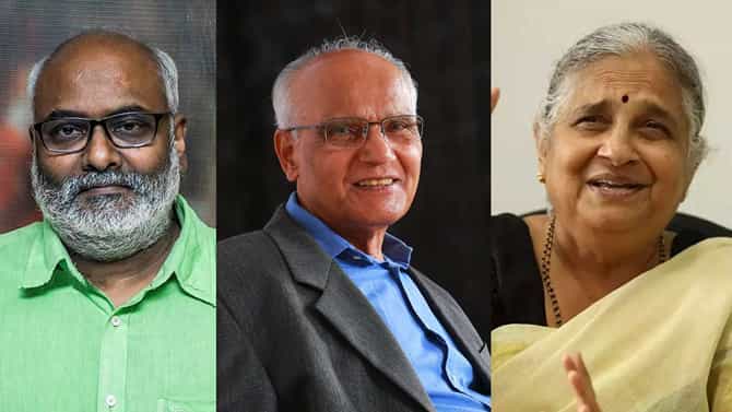 Padma Awards 2023: 'ನಾಟು ನಾಟು' ಸಂಗೀತ ಸಂಯೋಜಕ ಕೀರವಾಣಿ, ಸುಧಾಮೂರ್ತಿ ಸೇರಿ ಹಲವರಿಗೆ ಪದ್ಮ ಪ್ರಶಸ್ತಿ ಪ್ರದಾನ