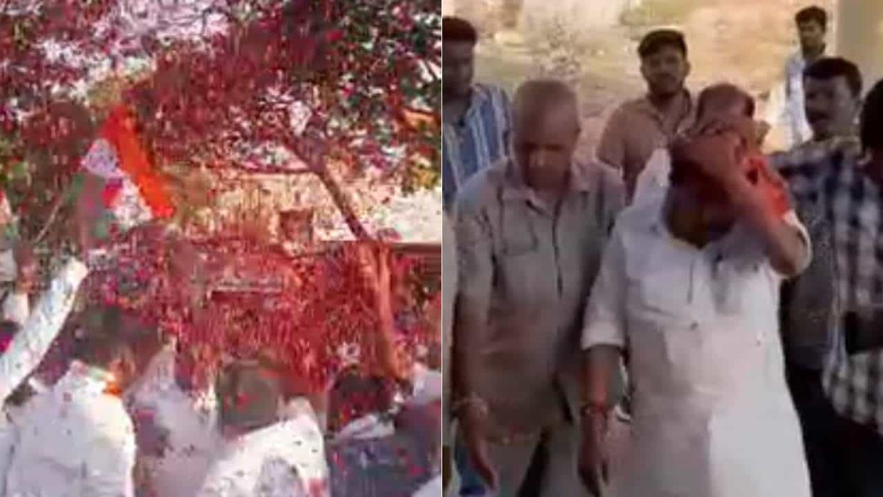 ಪ್ರಚಾರ ವೇಳೆ ಗುಂಪಿನಲ್ಲಿದ್ದ ದುಷ್ಕರ್ಮಿಯಿಂದ ಡಾ ಜಿ ಪರಮೇಶ್ವರ್ ಮೇಲೆ ಕಲ್ಲೆಸೆತ: ಆಸ್ಪತ್ರೆಗೆ ದಾಖಲು ಪ್ರಚಾರ ವೇಳೆ ಗುಂಪಿನಲ್ಲಿದ್ದ ದುಷ್ಕರ್ಮಿಯಿಂದ ಡಾ ಜಿ ಪರಮೇಶ್ವರ್ ಮೇಲೆ ಕಲ್ಲೆಸೆತ: ಆಸ್ಪತ್ರೆಗೆ ದಾಖಲು