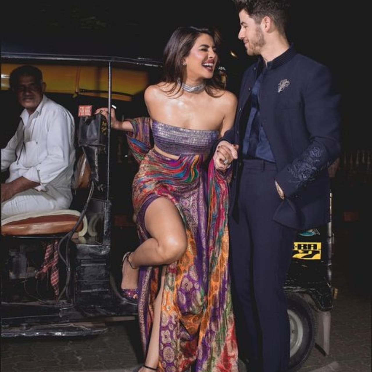 ಪತಿ ನಿಕ್ ಜೋನಸ್ ಜೊತೆ ಆಟೋ ಹಿಡಿಯಲು ಹೋದ ನಟಿ ಪ್ರಿಯಾಂಕಾ ಚೋಪ್ರಾ