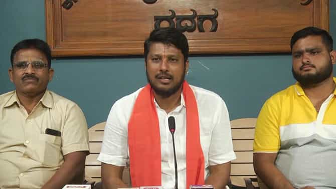 ಪ್ರಮೋದ್ ಮುತಾಲಿಕ್ ವಿರುದ್ಧ ಬಿಜೆಪಿ ಅಭ್ಯರ್ಥಿ ಕಣಕ್ಕೆ ಇಳಿಸಿದ್ರೆ ರಾಜ್ಯದ 12 ಕ್ಷೇತ್ರಗಳಲ್ಲಿ ಶ್ರೀರಾಮಸೇನೆ ಕಣಕ್ಕೆ: ರಾಜು ಖಾನಪ್ಪ