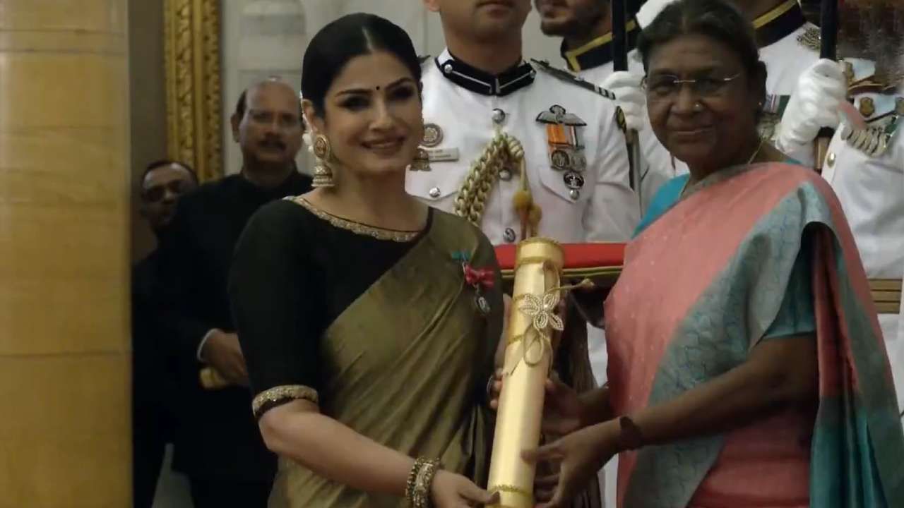 Padma Awards 2023 President Draupadi Murmu confers Padma awards to Naatu Naatu music composer MM Keeravani Sudha Murty SL Bhyrappa and others
