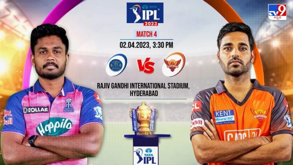 SRH vs RR IPL 2023 Live Score Updates Today Sunrisers Hyderabad vs Rajasthan Royals Indian Premier League in Kannada
