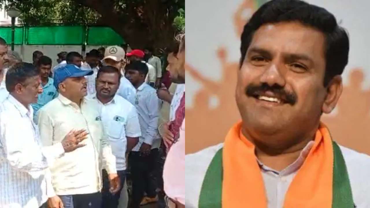 ವಿಜಯೇಂದ್ರ ಗೆಲ್ಲಿಸಲು ಶಿಕಾರಿಪುರ ಕ್ಷೇತ್ರದಲ್ಲಿ ಕಾಂಗ್ರೆಸ್-ಬಿಜೆಪಿ ಮ್ಯಾಚ್ ಫಿಕ್ಸಿಂಗ್; ಸಿದ್ದರಾಮಯ್ಯ ಮನೆಯಲ್ಲಿ ಕಾರ್ಯಕರ್ತರ ಗಲಾಟೆ ವಿಜಯೇಂದ್ರ ಗೆಲ್ಲಿಸಲು ಶಿಕಾರಿಪುರ ಕ್ಷೇತ್ರದಲ್ಲಿ ಕಾಂಗ್ರೆಸ್-ಬಿಜೆಪಿ ಮ್ಯಾಚ್ ಫಿಕ್ಸಿಂಗ್; ಸಿದ್ದರಾಮಯ್ಯ ಮನೆಯಲ್ಲಿ ಕಾರ್ಯಕರ್ತರ ಗಲಾಟೆ