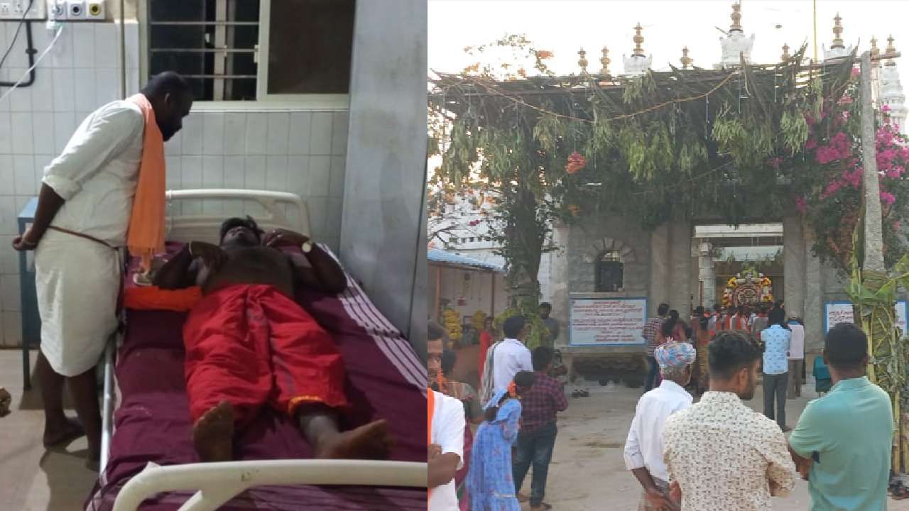 ತುಮಕೂರು: ದೇವಸ್ಥಾನದ ದಲಿತ ಅರ್ಚಕನ ಮೇಲೆ ಸವರ್ಣೀಯರಿಂದ ಮಾರಣಾಂತಿಕ ಹಲ್ಲೆ ತುಮಕೂರು: ದೇವಸ್ಥಾನದ ದಲಿತ ಅರ್ಚಕನ ಮೇಲೆ ಸವರ್ಣೀಯರಿಂದ ಮಾರಣಾಂತಿಕ ಹಲ್ಲೆ