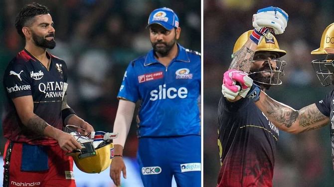 Virat Kohli RCB: ಮುಂಬೈ ಸೋತ ತಕ್ಷಣ ವಿರಾಟ್ ಕೊಹ್ಲಿ ಬಳಿ ಬಂದು ರೋಹಿತ್ ಶರ್ಮಾ ಮಾಡಿದ್ದೇನು ನೋಡಿ