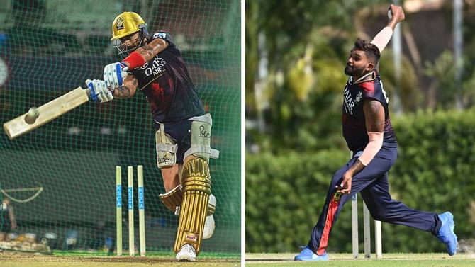 RCB vs DC, IPL 2023: ನಾಳೆ ಆರ್ಸಿಬಿ ಪಂದ್ಯ: ಚಿನ್ನಸ್ವಾಮಿಯಲ್ಲಿ ಕೊಹ್ಲಿ, ವನಿಂದು ಹಸರಂಗ ಭರ್ಜರಿ ಅಭ್ಯಾಸ RCB vs DC, IPL 2023: ನಾಳೆ ಆರ್ಸಿಬಿ ಪಂದ್ಯ: ಚಿನ್ನಸ್ವಾಮಿಯಲ್ಲಿ ಕೊಹ್ಲಿ, ವನಿಂದು ಹಸರಂಗ ಭರ್ಜರಿ ಅಭ್ಯಾಸ