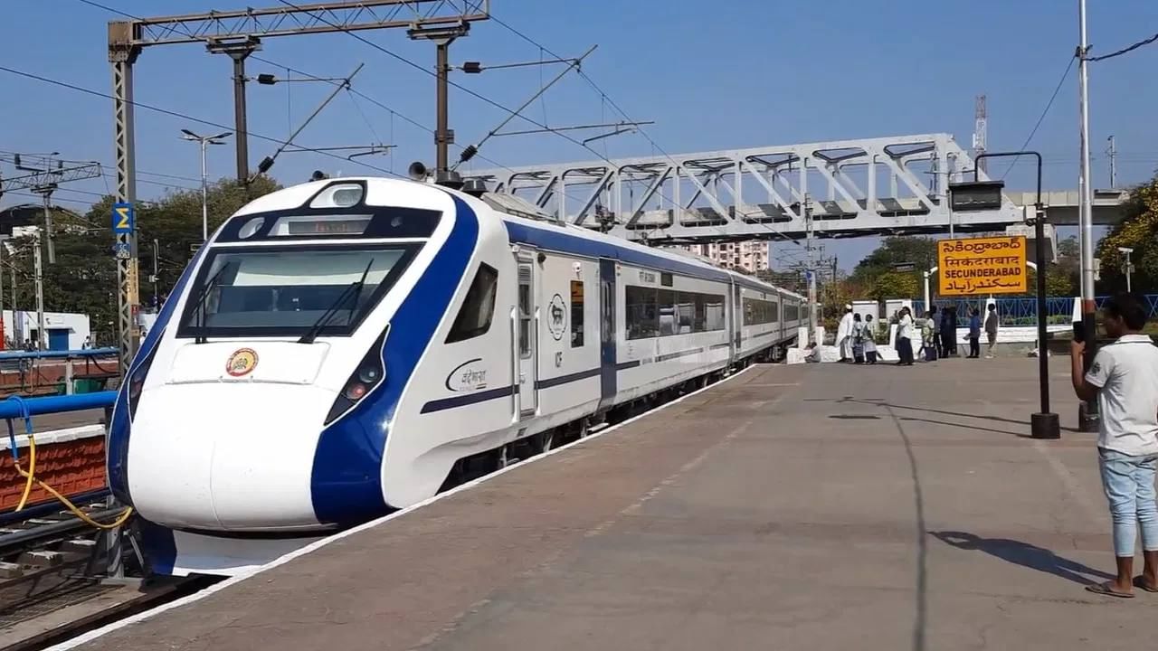 PM Modi in Hyderabad flags off Secunderabad Tirupati Vande Bharat Express
