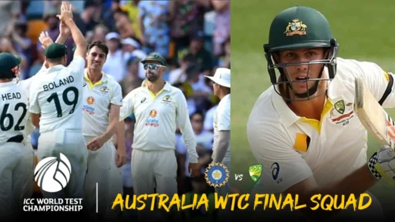WTC Final: ಭಾರತ ವಿರುದ್ಧದ ಡಬ್ಲ್ಯುಟಿಸಿ ಫೈನಲ್ಗೆ 17 ಆಟಗಾರರ ಬಲಿಷ್ಠ ತಂಡ ಪ್ರಕಟಿಸಿದ ಕ್ರಿಕೆಟ್ ಆಸ್ಟ್ರೇಲಿಯಾ WTC Final: ಭಾರತ ವಿರುದ್ಧದ ಡಬ್ಲ್ಯುಟಿಸಿ ಫೈನಲ್ಗೆ 17 ಆಟಗಾರರ ಬಲಿಷ್ಠ ತಂಡ ಪ್ರಕಟಿಸಿದ ಕ್ರಿಕೆಟ್ ಆಸ್ಟ್ರೇಲಿಯಾ