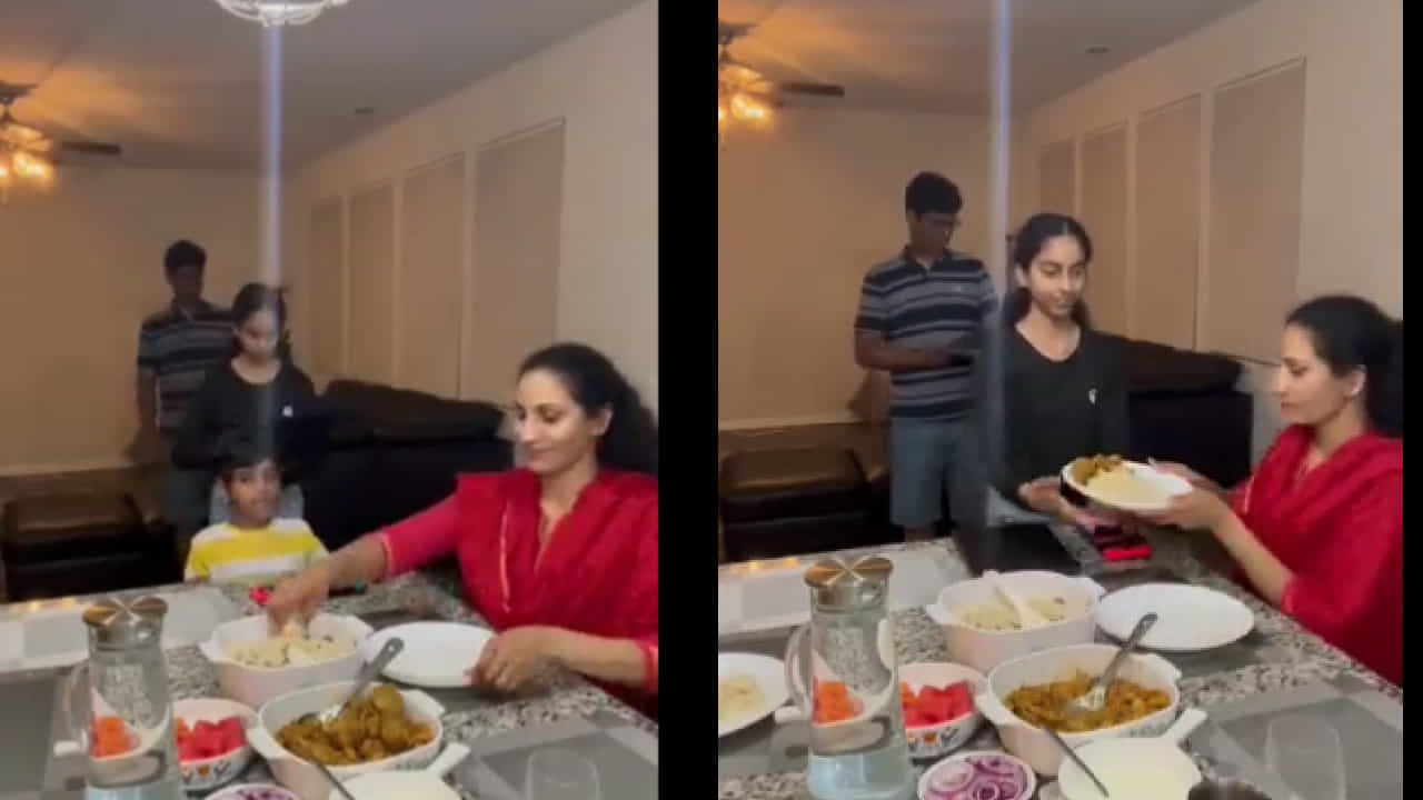 Video Viral: ನಿಮ್ಮ ಮಕ್ಕಳು ಊಟದ ಸಮಯದಲ್ಲಿ ಮೊಬೈಲ್ ಬಳಸುತ್ತಿದ್ದರೆ ಈ ಟ್ರಿಕ್ಸ್ ಫಾಲೋ ಮಾಡಿ Video Viral: ನಿಮ್ಮ ಮಕ್ಕಳು ಊಟದ ಸಮಯದಲ್ಲಿ ಮೊಬೈಲ್ ಬಳಸುತ್ತಿದ್ದರೆ ಈ ಟ್ರಿಕ್ಸ್ ಫಾಲೋ ಮಾಡಿ