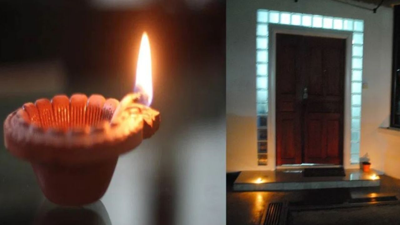 ಸಂಜೆಯ ಗೋಧೂಳಿ ಸಮಯದಲ್ಲಿ ಮನೆಯ ಮುಖ್ಯ ದ್ವಾರದಲ್ಲಿ ದೀಪ ಹಚ್ಚುವುದು ವಾಡಿಕೆ, ಏನಿದರ ಉದ್ದೇಶ, ಸಾರ್ಥಕ್ಯ? ಸಂಜೆಯ ಗೋಧೂಳಿ ಸಮಯದಲ್ಲಿ ಮನೆಯ ಮುಖ್ಯ ದ್ವಾರದಲ್ಲಿ ದೀಪ ಹಚ್ಚುವುದು ವಾಡಿಕೆ, ಏನಿದರ ಉದ್ದೇಶ, ಸಾರ್ಥಕ್ಯ?