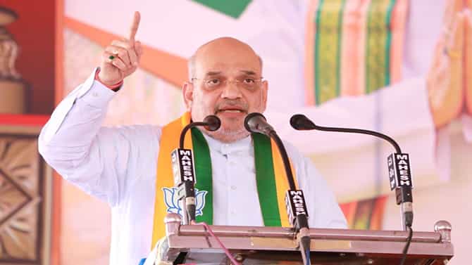 ಬೆಳಗಾವಿ: ಎಲ್ಲಾ18 ಕ್ಷೇತ್ರಗಳನ್ನೂ ಬಿಜೆಪಿ ಜೋಳಿಗೆಗೆ ಹಾಕಿ, ಕಾಂಗ್ರೆಸ್ ಪಕ್ಷದವರು ನಮ್ಮ ಸ್ವಾತಂತ್ರ್ಯ ಸೇನಾನಿ ವೀರ್ ಸಾವರ್ಕರ್‌ರನ್ನ ಜೈಲಿಗೆ ಹಾಕಿದವರು - ಅಮಿತ್ ಶಾ
