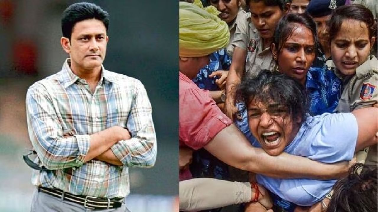 Former Team India cricketer Anil Kumble has expressed concern about the ongoing protest of wrestlers against the President of the Wrestling Federation of India Brij Bhushan Sharan Singh.