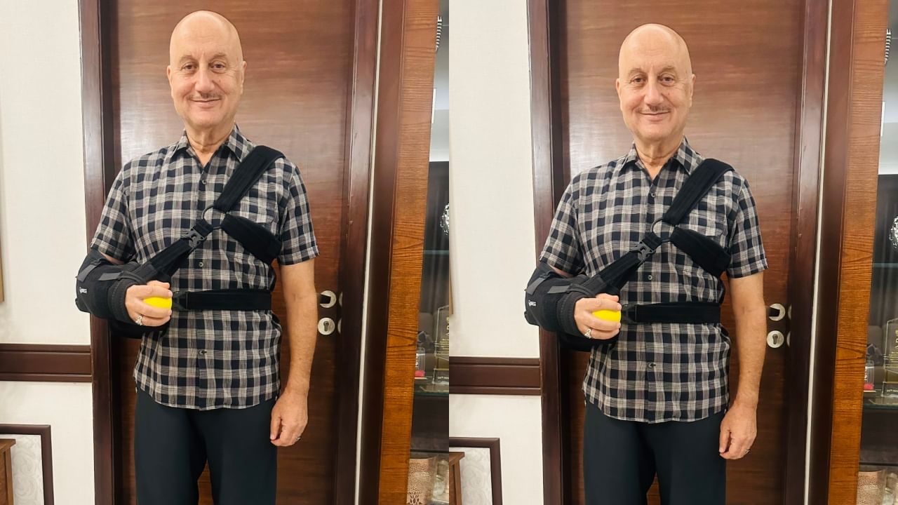 Anupam Kher: ‘ವಿಜಯ್ 69’ ಶೂಟಿಂಗ್​ ವೇಳೆ ಅವಘಡ; ಖ್ಯಾತ ನಟ ಅನುಪಮ್ ಖೇರ್​​ಗೆ ಗಾಯ