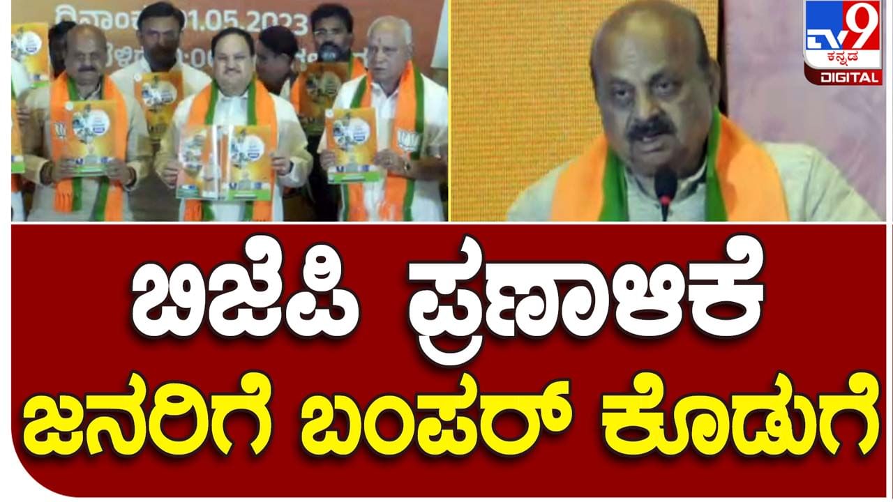 Karnataka Assembly Polls; ಬಿಜೆಪಿ ಅಧಿಕಾರಕ್ಕೆ ಬಂದರೆ 5 ಕೆಜಿ ಅಕ್ಕಿ ಜೊತೆ ಇನ್ನೈದು ಕೆಜಿ ಸಿರಿಧಾನ್ಯ ಮತ್ತು ಅರ್ಧ ಲೀಟರ್ ನಂದಿನಿ ಹಾಲು ಕೊಡುತ್ತೇವೆ: ಬಸವರಾಜ ಬೊಮ್ಮಾಯಿ