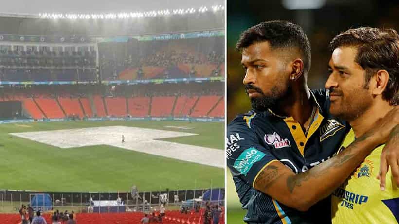 CSK Vs GT Final Weather Forecast: ಐಪಿಎಲ್ 2023 ಫೈನಲ್ ಪಂದ್ಯ ನಡೆಯುವುದು ಅನುಮಾನ: ಮ್ಯಾಚ್ ಆಡದೆ ಚಾಂಪಿಯನ್ ಆಗುತ್ತಾ ಹಾರ್ದಿಕ್ ಪಡೆ?