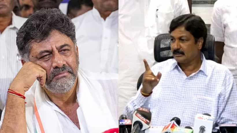 ಸಿಡಿ ಬಿಡುಗಡೆ ಮಾಡುವುದಾಗಿ ಡಿಕೆ ಶಿವಕುಮಾರ್ ಬ್ಲ್ಯಾಕ್ ಮೇಲ್: ರಮೇಶ್ ಜಾರಕಿಹೊಳಿ ಆರೋಪ