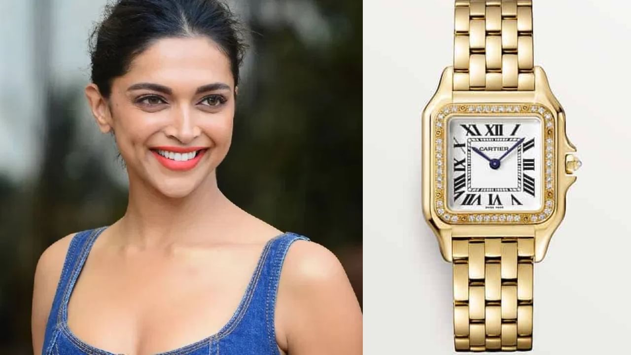 What's the price of Deepika Padukone's viral Cartier gold watch?