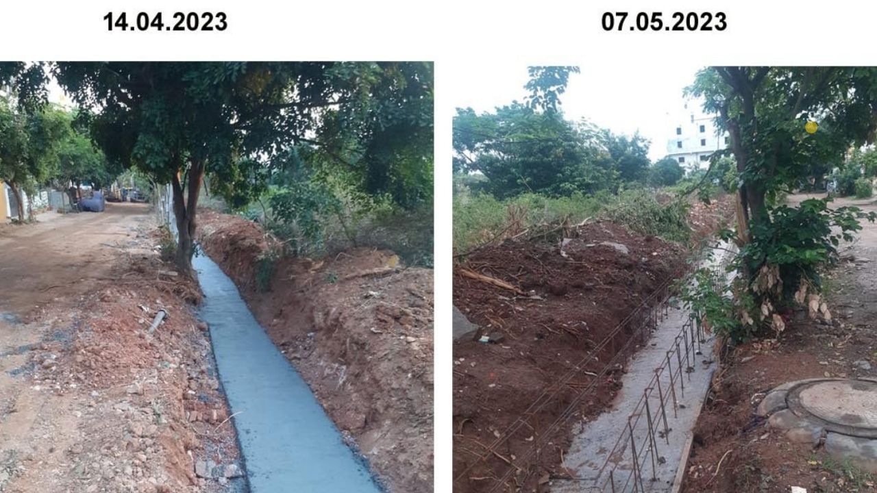 ಕೆಹೆಚ್ಬಿ ಬಂಡೇಮಠ ಲೇಔಟ್: ಮುಂದೆ ಸಾಗದ ಕಾಮಗಾರಿ, ಬಿಬಿಎಂಪಿ ಅಧಿಕಾರಿಗಳ ಬೇಜವಾಬ್ದಾರಿ, ನಾಗರಿಕರಿಗೆ ನಿತ್ಯ ನರಕಯಾತನೆ ಕೆಹೆಚ್ಬಿ ಬಂಡೇಮಠ ಲೇಔಟ್: ಮುಂದೆ ಸಾಗದ ಕಾಮಗಾರಿ, ಬಿಬಿಎಂಪಿ ಅಧಿಕಾರಿಗಳ ಬೇಜವಾಬ್ದಾರಿ, ನಾಗರಿಕರಿಗೆ ನಿತ್ಯ ನರಕಯಾತನೆ