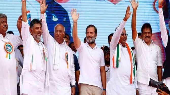 Karnataka Ministers to meet Rahul Gandhi: ಇಂದು ದಿಲ್ಲಿಯಲ್ಲಿ ರಾಜ್ಯ ಕಾಂಗ್ರೆಸ್​ ನಾಯಕರ ಜೊತೆ ಹೈಕಮಾಂಡ್ ಹೈಲೆವೆಲ್ ಮೀಟಿಂಗ್