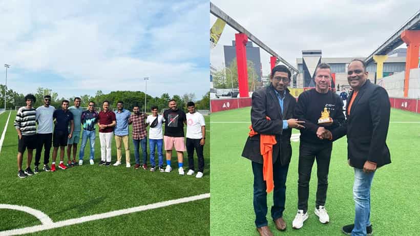News9 Plus Corporate Cup 2023: ಫುಟ್ಬಾಲ್ ಲೆಜೆಂಡ್ನ ಭೇಟಿಯಾದ ನ್ಯೂಸ್ 9 ಪ್ಲಸ್ ಕಾರ್ಪೊರೇಟ್ ಕಪ್ ವಿಜೇತರು