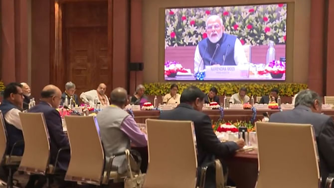 NITI Aayog Meeting: ನೀತಿ ಆಯೋಗದ ಸಭೆಗೆ ಮುಖ್ಯಮಂತ್ರಿ ಗೈರಾದರೆ ರಾಜ್ಯಕ್ಕೆ ನಷ್ಟ NITI Aayog Meeting: ನೀತಿ ಆಯೋಗದ ಸಭೆಗೆ ಮುಖ್ಯಮಂತ್ರಿ ಗೈರಾದರೆ ರಾಜ್ಯಕ್ಕೆ ನಷ್ಟ