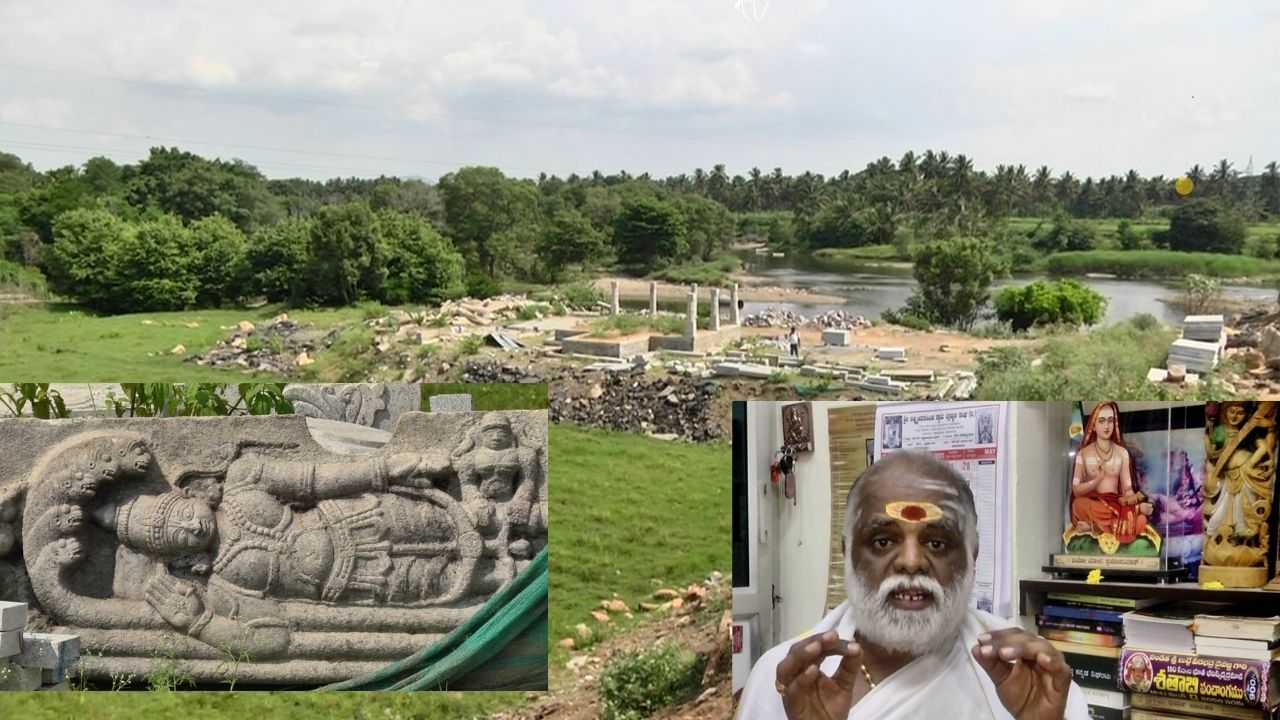  Ranganath swamy temple: ಅಸಲಿಗೆ ಸಂಕಷ್ಟ ಬಂದಿರುವುದಾದ್ರು ಯಾರಿಗೆ ಅಂತೀರಾ? ಈ ರಿಪೋರ್ಟ್ ನೋಡಿ. ಬೇಕಾ ಬಿಟ್ಟಿಯಾಗಿ ಬಿದ್ದಿರುವ ಬೃಹದಾಕಾರದ ಕಲ್ಲುಗಳು.. ಕಾಟಾಚಾರಕ್ಕೆ ಒಂದಿಷ್ಟು ಫೌಂಡೇಷನ್ ಹಾಕಿರುವ ಸ್ಥಿತಿಯಲ್ಲಿ ಕಾಣ ಸಿಗುತ್ತಿರೊ ಅವಶೇಷಗಳು.. ಅನಾಥವಾಗಿ ಬಿದ್ದಿರುವ ಗದ್ದೆ ರಂಗನಾಥಸ್ವಾಮಿ (Ranganath swamy temple) ಬೃಹತ್ ಮೂರ್ತಿ ಕಲ್ಲು.. ಈ ಎಲ್ಲ ದೃಶ್ಯ ಕಣ್ಣಿಗೆ ಬಿದ್ದಿದ್ದು ಮಂಡ್ಯ ಜಿಲ್ಲೆ ಶ್ರೀರಂಗಪಟ್ಟಣ ತಾಲೂಕಿನ ಗಂಜಾಂನಲ್ಲಿ.. (ವರದಿ: ಸೂರಜ್ ಪ್ರಸಾದ್, ಟಿವಿ9, ಮಂಡ್ಯ)