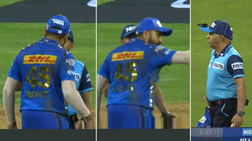 Rohit Sharma: ತಾಳ್ಮೆ ಕಳೆದುಕೊಂಡ ರೋಹಿತ್ ಶರ್ಮಾ: ಪಿಚ್ ಮಧ್ಯೆ ನಿಂತು ಅಂಪೈರ್ನ ಮೈಚಳಿ ಬಿಡಿಸಿದ ಹಿಟ್ಮ್ಯಾನ್: ವಿಡಿಯೋ