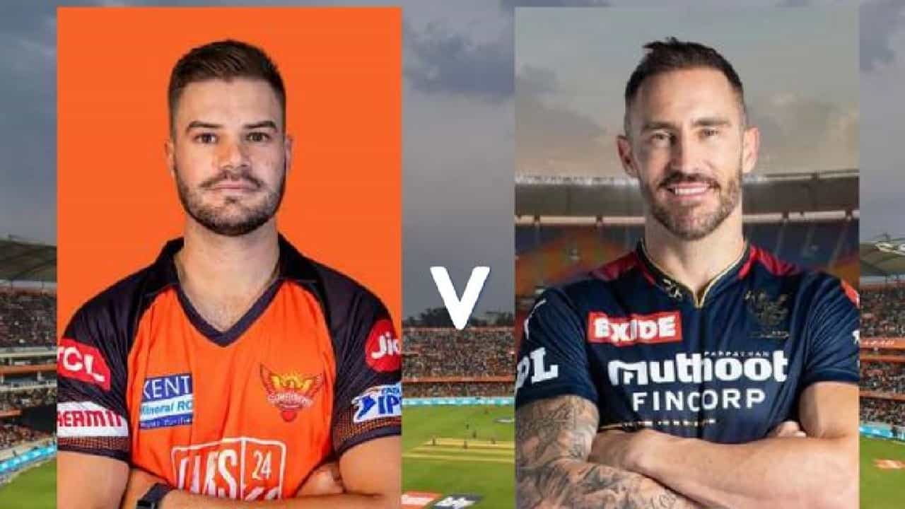 IPL 2023 SRH vs RCB: ಐಪಿಎಲ್ನಲ್ಲಿ 65ನೇ ಪಂದ್ಯದಲ್ಲಿ ರಾಯಲ್ ಚಾಲೆಂಜರ್ಸ್ ಬೆಂಗಳೂರು ಹಾಗೂ ಸನ್ರೈಸರ್ಸ್ ಹೈದರಾಬಾದ್ ತಂಡಗಳು ಮುಖಾಮುಖಿಯಾಗಿದೆ.