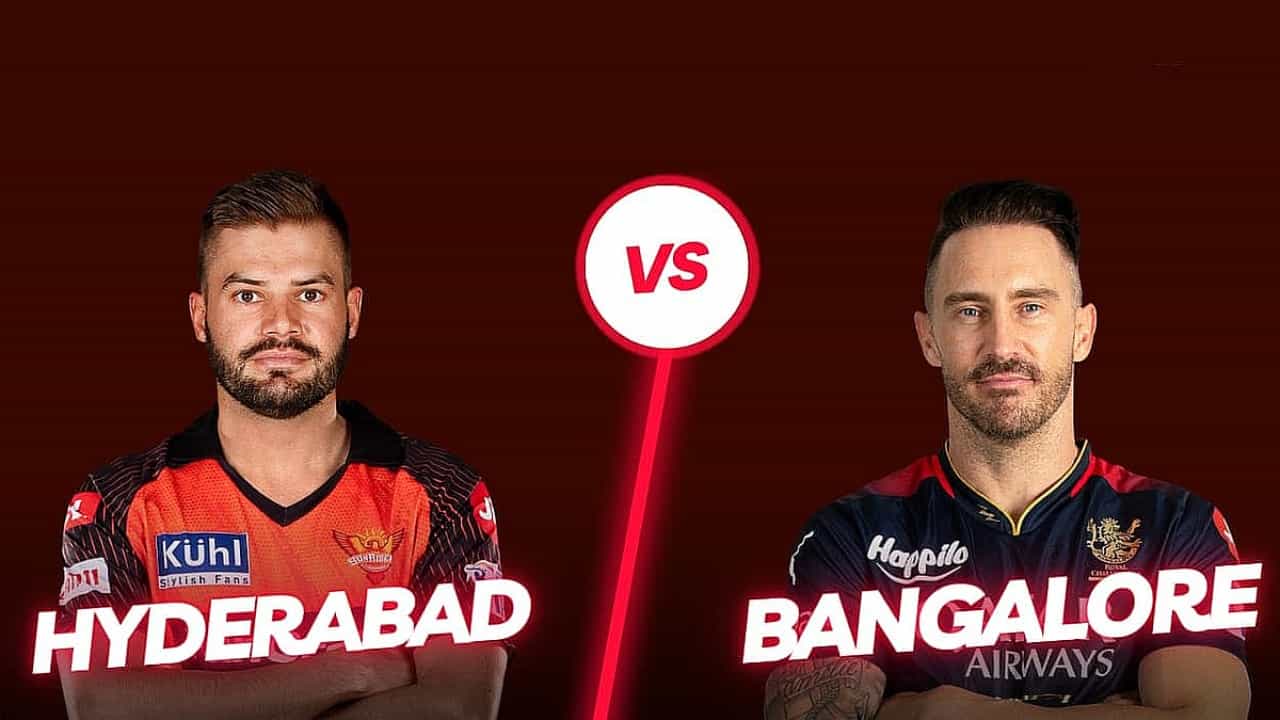 IPL 2023 RCB Playing XI vs SRH: ಐಪಿಎಲ್ನ 65ನೇ ಪಂದ್ಯದಲ್ಲಿ ರಾಯಲ್ ಚಾಲೆಂಜರ್ಸ್ ಬೆಂಗಳೂರು ಹಾಗೂ ಸನ್ರೈಸರ್ಸ್ ಹೈದರಾಬಾದ್ ತಂಡಗಳು ಮುಖಾಮುಖಿಯಾಗಲಿದೆ. ಹೈದರಾಬಾದ್ನಲ್ಲಿ ನಡೆಯಲಿರುವ ಈ ಪಂದ್ಯವು ಆರ್ಸಿಬಿ ಪಾಲಿಗೆ ನಿರ್ಣಾಯಕ.
