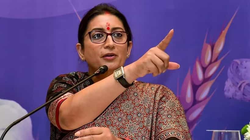 ಗಾಂಧಿ ವಂಶಕ್ಕೆ ರಾಮನ ಬಗ್ಗೆ ಅಲರ್ಜಿ ಇದೆ ಎಂದ ಕೇಂದ್ರ ಸಚಿವೆ ಸ್ಮೃತಿ ಇರಾನಿ