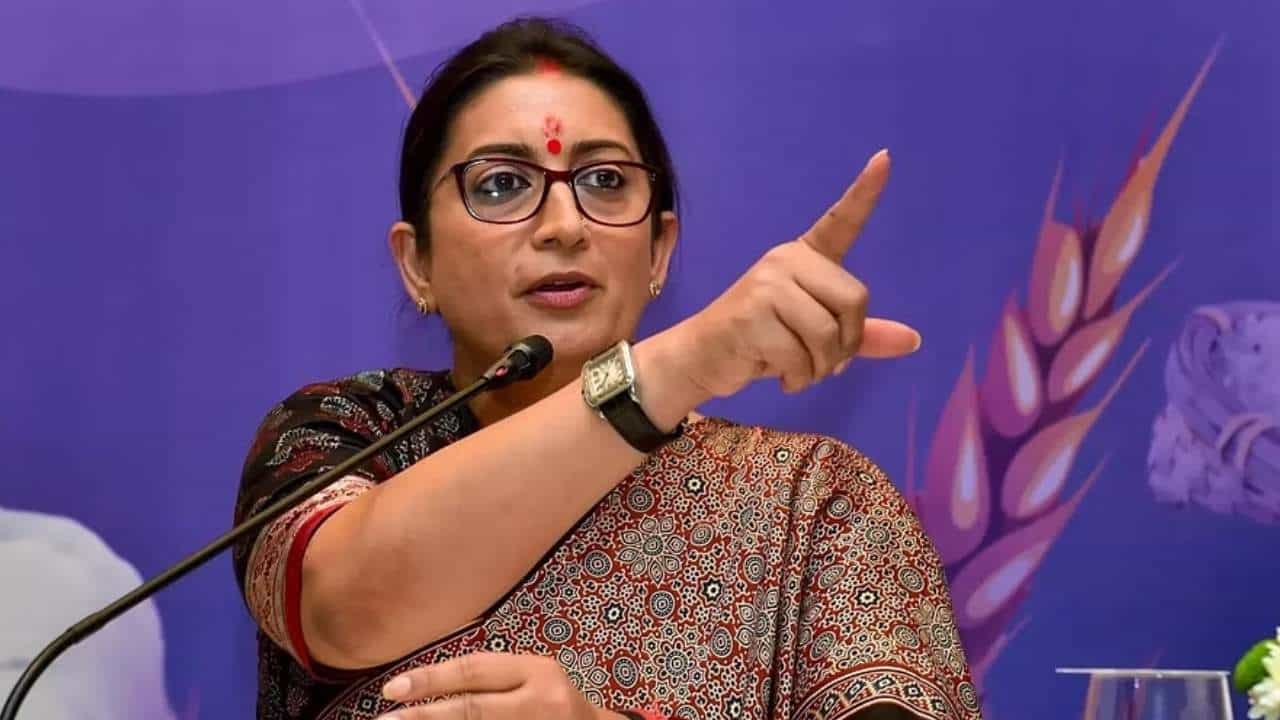 ಗಾಂಧಿ ವಂಶಕ್ಕೆ ರಾಮನ ಬಗ್ಗೆ ಅಲರ್ಜಿ ಇದೆ ಎಂದ ಕೇಂದ್ರ ಸಚಿವೆ ಸ್ಮೃತಿ ಇರಾನಿ