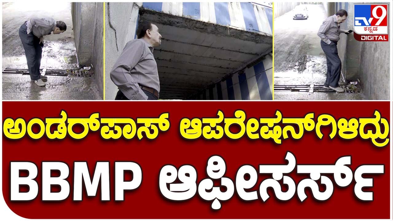 Dangerous underpasses: ಅಪಾಯಕಾರಿ ಅಂಡರ್​ಪಾಸ್​ಗಳನ್ನು ಅಧ್ಯಯನ ಮಾಡಿ ಪರಿಹಾರ ಸೂಚಿಸಲು ಐಐಎಸ್​ಸಿ ತಜ್ಞರ ಮೊರೆಹೊಕ್ಕ ಬಿಬಿಎಮ್​ಪಿ