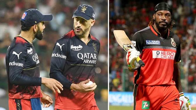 Virat Kohli: ಮುಂದಿನ ವರ್ಷ ಆರ್ಸಿಬಿ ಪರ ಕ್ರಿಸ್ ಗೇಲ್ ಕಣಕ್ಕೆ: ನಿವೃತ್ತಿ ಹಿಂಪಡೆದು ಐಪಿಎಲ್ ಆಡುತ್ತೇನೆ ಎಂದ ಯೂನಿರ್ವಸಲ್ ಬಾಸ್ Virat Kohli: ಮುಂದಿನ ವರ್ಷ ಆರ್ಸಿಬಿ ಪರ ಕ್ರಿಸ್ ಗೇಲ್ ಕಣಕ್ಕೆ: ನಿವೃತ್ತಿ ಹಿಂಪಡೆದು ಐಪಿಎಲ್ ಆಡುತ್ತೇನೆ ಎಂದ ಯೂನಿರ್ವಸಲ್ ಬಾಸ್