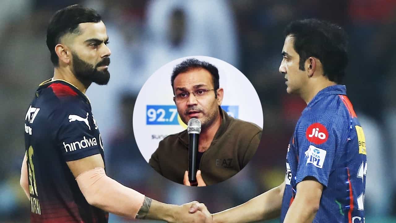 IPL 2023: ಲಕ್ನೋ ಸೂಪರ್ ಜೈಂಟ್ಸ್ ಮತ್ತು ರಾಯಲ್ ಚಾಲೆಂಜರ್ಸ್ ಬೆಂಗಳೂರು ನಡುವಣ ಪಂದ್ಯದ ಬಳಿಕ ನಡೆದ ಘಟನೆಯ ಬಗ್ಗೆ ಟೀಮ್ ಇಂಡಿಯಾದ ಮಾಜಿ ಆಟಗಾರ ವೀರೇಂದ್ರ ಸೆಹ್ವಾಗ್ ಆಕ್ರೋಶ ವ್ಯಕ್ತಪಡಿಸಿದ್ದಾರೆ.