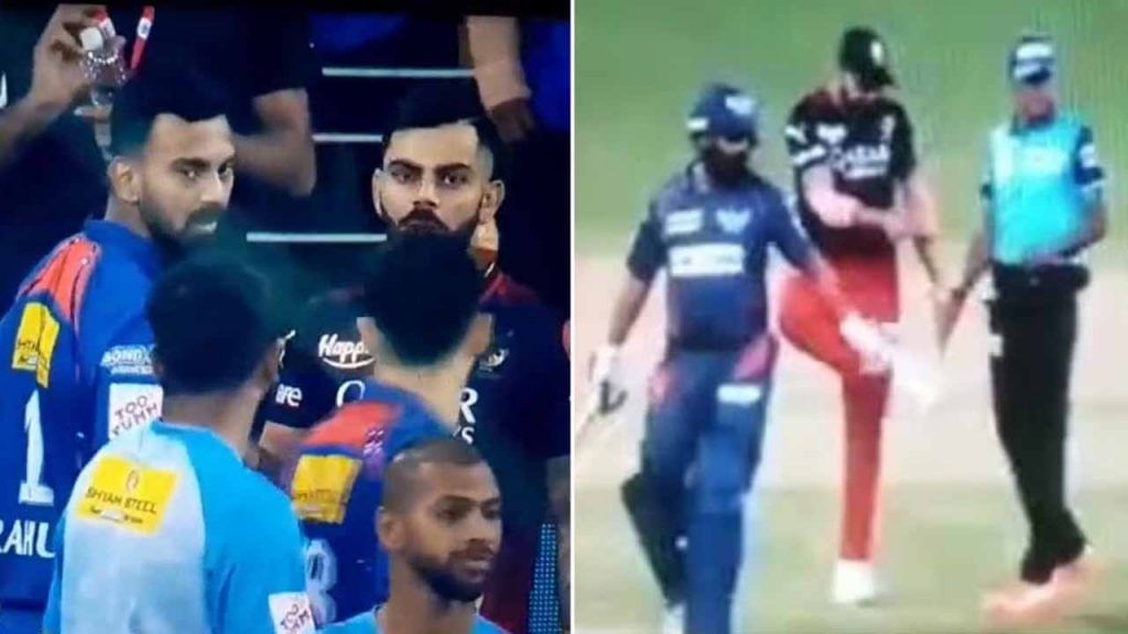 Virat Kohli Naveen Ul Haq Fight LSG vs RCB