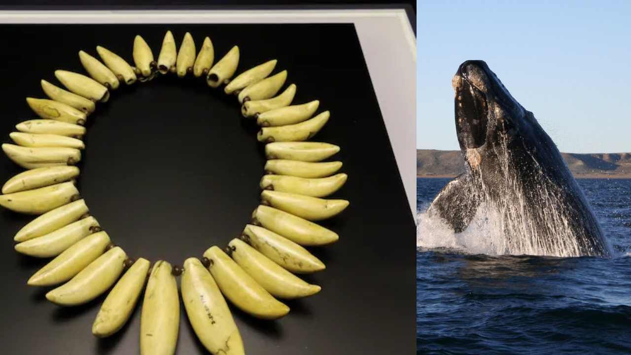 Whale Teeth Gift: ಈ ದೇಶದಲ್ಲಿ ಹೆಣ್ಣು ನೋಡುವ ಶಾಸ್ತ್ರವೇ ವಿಚಿತ್ರ, ವಧುವಿಗೆ ತಿಮಿಂಗಿಲದ ಹಲ್ಲು ಕೊಟ್ಟು, ಸಂಬಂಧ ಪಕ್ಕಾ ಮಾಡ್ಕೋತಾರೆ! Whale Teeth Gift: ಈ ದೇಶದಲ್ಲಿ ಹೆಣ್ಣು ನೋಡುವ ಶಾಸ್ತ್ರವೇ ವಿಚಿತ್ರ, ವಧುವಿಗೆ ತಿಮಿಂಗಿಲದ ಹಲ್ಲು ಕೊಟ್ಟು, ಸಂಬಂಧ ಪಕ್ಕಾ ಮಾಡ್ಕೋತಾರೆ!