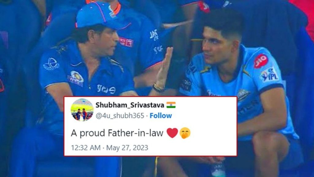 IPL 2023 Memes Pour In As Shubman Gill Chats With Sachin Tendulkar During GT vs MI match