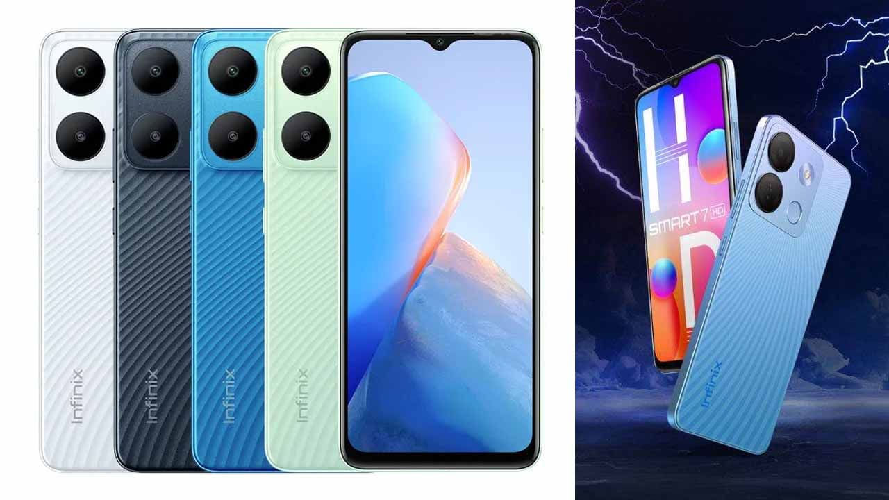 Infinix Smart 7 HD: ಬೆಲೆ ಕೇವಲ 5,999 ರೂ.: ಇಂದಿನಿಂದ ಭಾರತದಲ್ಲಿ ಈ ಹೊಸ ಫೋನ್ ಖರೀದಿಗೆ ಲಭ್ಯ Infinix Smart 7 HD: ಬೆಲೆ ಕೇವಲ 5,999 ರೂ.: ಇಂದಿನಿಂದ ಭಾರತದಲ್ಲಿ ಈ ಹೊಸ ಫೋನ್ ಖರೀದಿಗೆ ಲಭ್ಯ