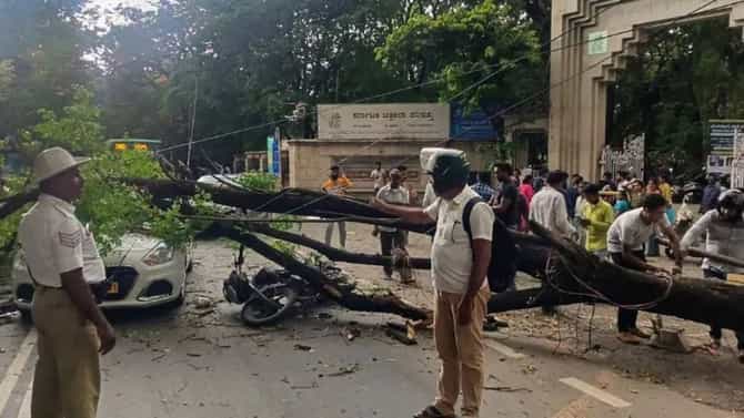 ರಾಜ್ಯದಲ್ಲಿ ಇನ್ನೂ 5 ದಿನಗಳ ಕಾಲ ಭಾರೀ ಗಾಳಿ, ಮಳೆ ಸಾಧ್ಯತೆ; ಕರಾವಳಿಯಲ್ಲಿ ಹೈ ಅಲರ್ಟ್