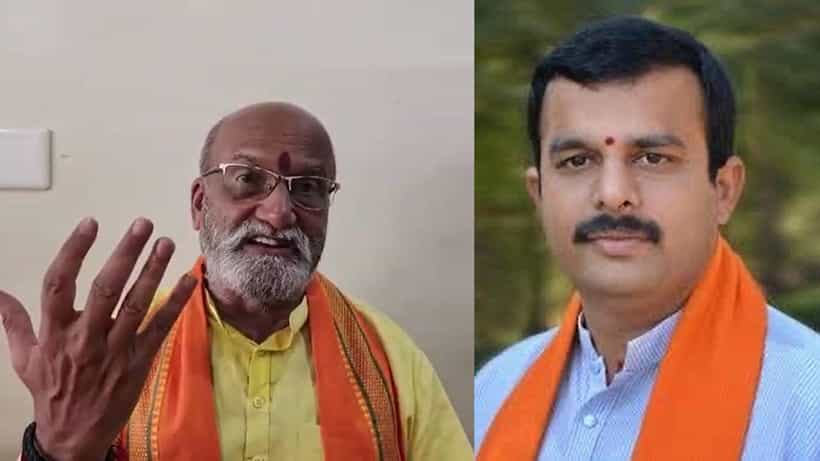 ಕಾರ್ಕಳದಲ್ಲಿ ನಿಲ್ಲದ ಗುರು-ಶಿಷ್ಯರ ಸಂಘರ್ಷ: ಭ್ರಷ್ಟಾಚಾರ ಆರೋಪ, ಬಹಿರಂಗ ಚರ್ಚೆಗೆ ಆಹ್ವಾನಿಸಿದ ಪ್ರಮೋದ್ ಮುತಾಲಿಕ್