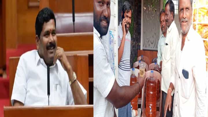 ಶಿವರಾಜ್ ತಂಗಡಗಿ ಸಚಿವರಾಗಿ ಕ್ಷೇತ್ರಕ್ಕೆ ಬಂದ ಖುಷಿ: ನೀರಿನ ಕ್ಯಾನ್ಗಳಲ್ಲಿ ಎಣ್ಣೆ ವ್ಯವಸ್ಥೆ, ವಿಡಿಯೋ ವೈರಲ್ ಶಿವರಾಜ್ ತಂಗಡಗಿ ಸಚಿವರಾಗಿ ಕ್ಷೇತ್ರಕ್ಕೆ ಬಂದ ಖುಷಿ: ನೀರಿನ ಕ್ಯಾನ್ಗಳಲ್ಲಿ ಎಣ್ಣೆ ವ್ಯವಸ್ಥೆ, ವಿಡಿಯೋ ವೈರಲ್