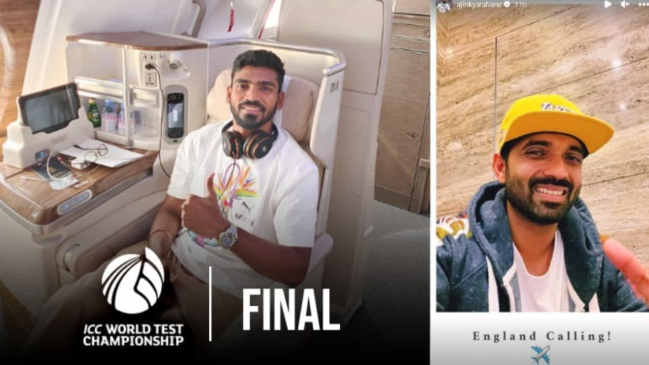 WTC Final 2023: ಐಪಿಎಲ್ ಫೈನಲ್ ಮುಗಿಸಿ ಲಂಡನ್ಗೆ ಹಾರಿದ ಟೀಂ ಇಂಡಿಯಾದ ಕೊನೆಯ ಬ್ಯಾಚ್ WTC Final 2023: ಐಪಿಎಲ್ ಫೈನಲ್ ಮುಗಿಸಿ ಲಂಡನ್ಗೆ ಹಾರಿದ ಟೀಂ ಇಂಡಿಯಾದ ಕೊನೆಯ ಬ್ಯಾಚ್