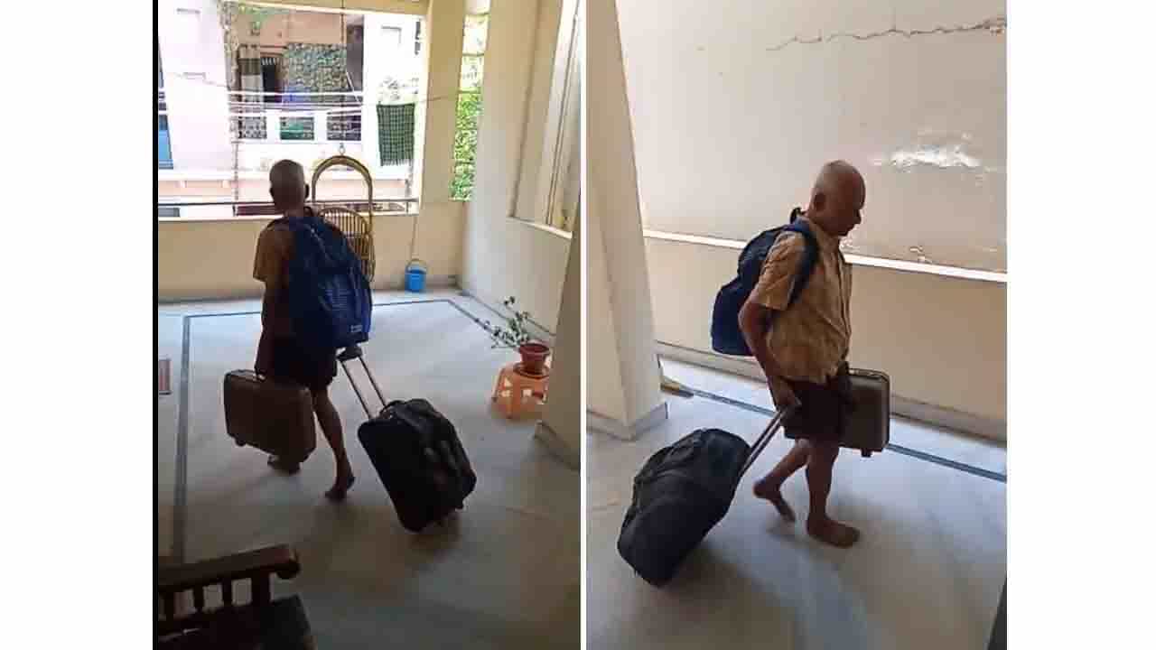 Viral Video: ಹೈದರಾಬಾದಿನ 76 ವರ್ಷದ ಈ 'ಯುವಕ'ನ ಲಗೇಜು ತಾಲೀಮು