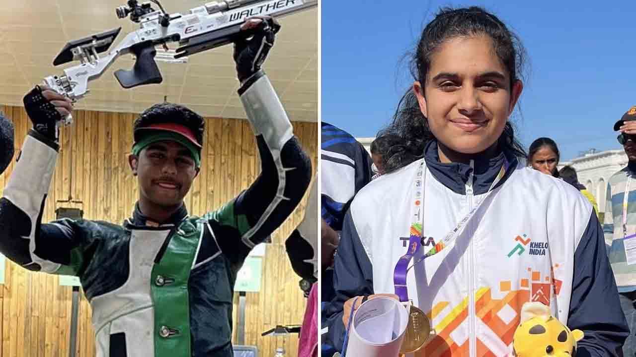 ISSF Junior World Cup: ವಿಶ್ವ ಶೂಟಿಂಗ್‌ನಲ್ಲಿ ಚಿನ್ನಕ್ಕೆ ಮುತ್ತಿಟ್ಟ ಭಾರತದ ಅಭಿನವ್-ಗೌತಮಿ ಜೋಡಿ