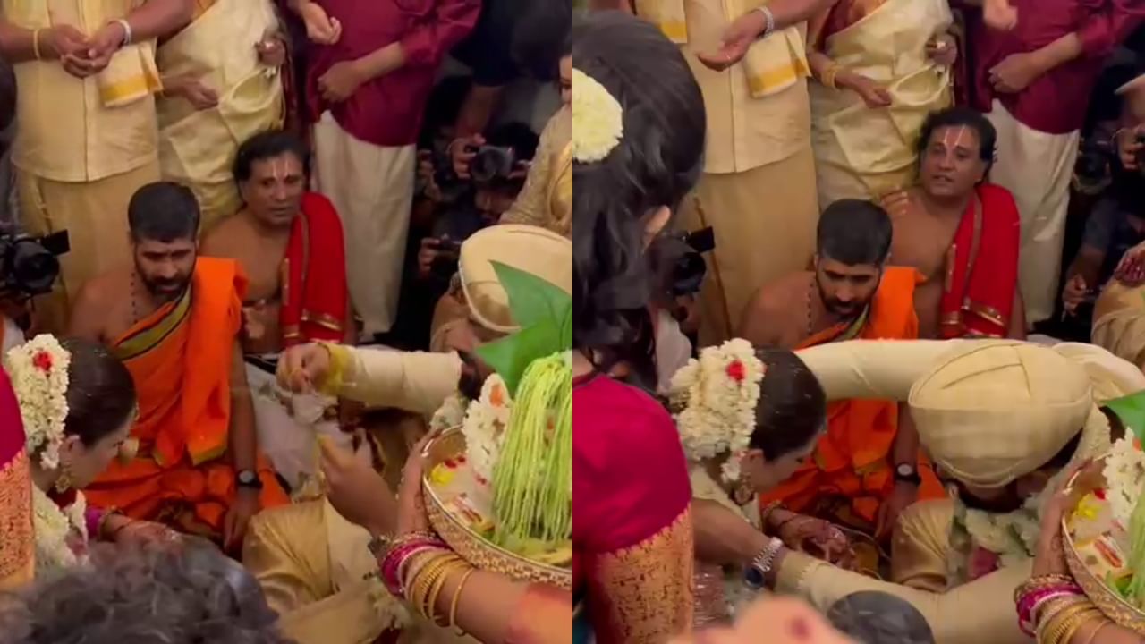 ಅಭಿಷೇಕ್ ಅಂಬರೀಷ್ ಅವಿವಾ ಅದ್ದೂರಿ ಮದುವೆ; ಶುಭ ಮುಹೂರ್ತದಲ್ಲಿ ನೆರವೇರಿತು ಮಾಂಗಲ್ಯಧಾರಣೆ ಅಭಿಷೇಕ್ ಅಂಬರೀಷ್ ಅವಿವಾ ಅದ್ದೂರಿ ಮದುವೆ; ಶುಭ ಮುಹೂರ್ತದಲ್ಲಿ ನೆರವೇರಿತು ಮಾಂಗಲ್ಯಧಾರಣೆ